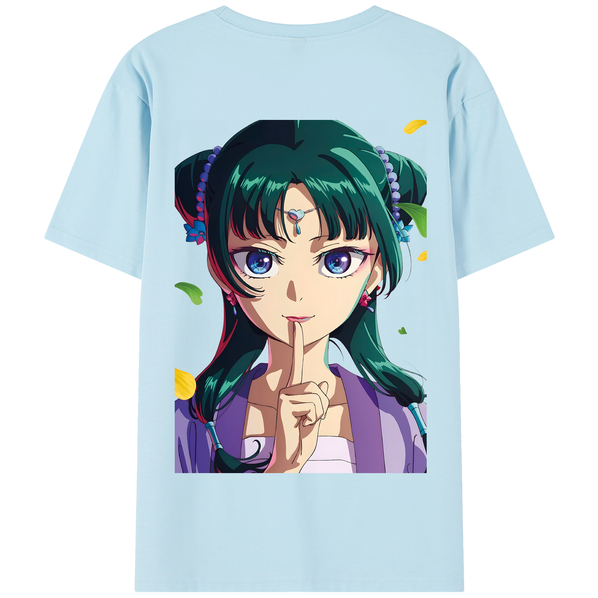 （画像用） 薬屋のひとりごと The Apothecary Diaries 綿100％半袖Tシャツ（背面プリント）
